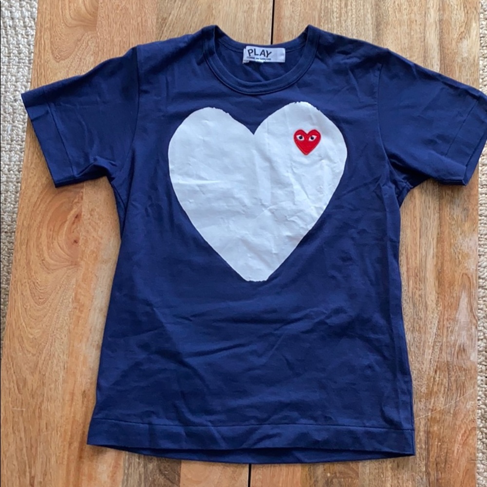 Navy Comme des Garcons t shirt, great condition